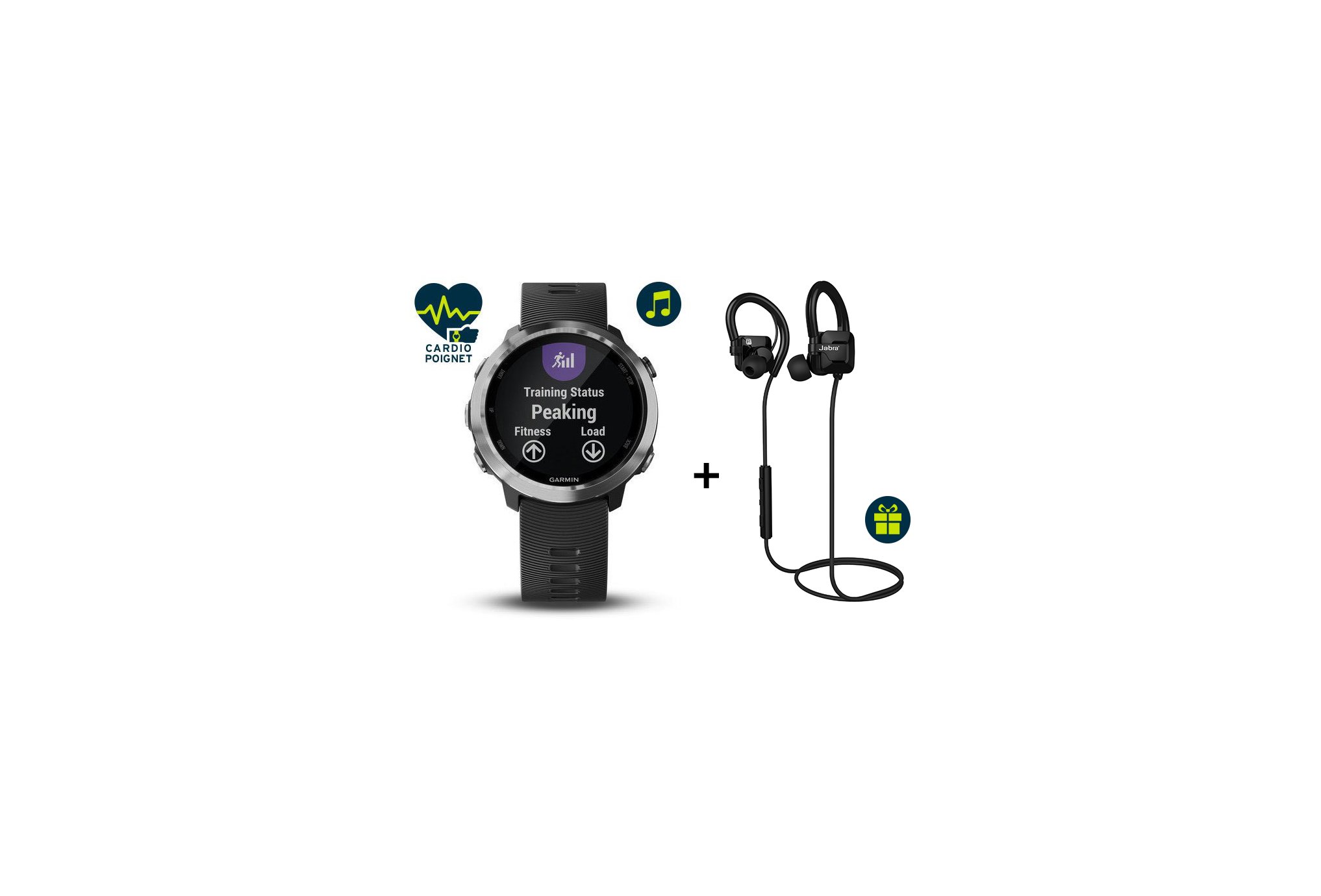 Garmin forerunner cheap 645 music jabra