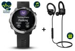 Garmin Pack Forerunner 645 Music + auriculares Jabra Step Wireless