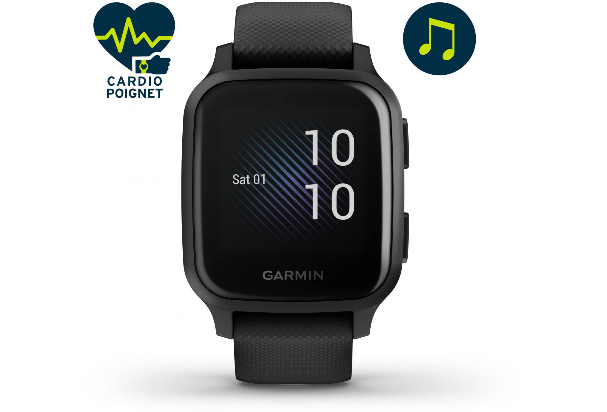 Test Venu Sq Music : Garmin attaque dans l'entrée de gamme