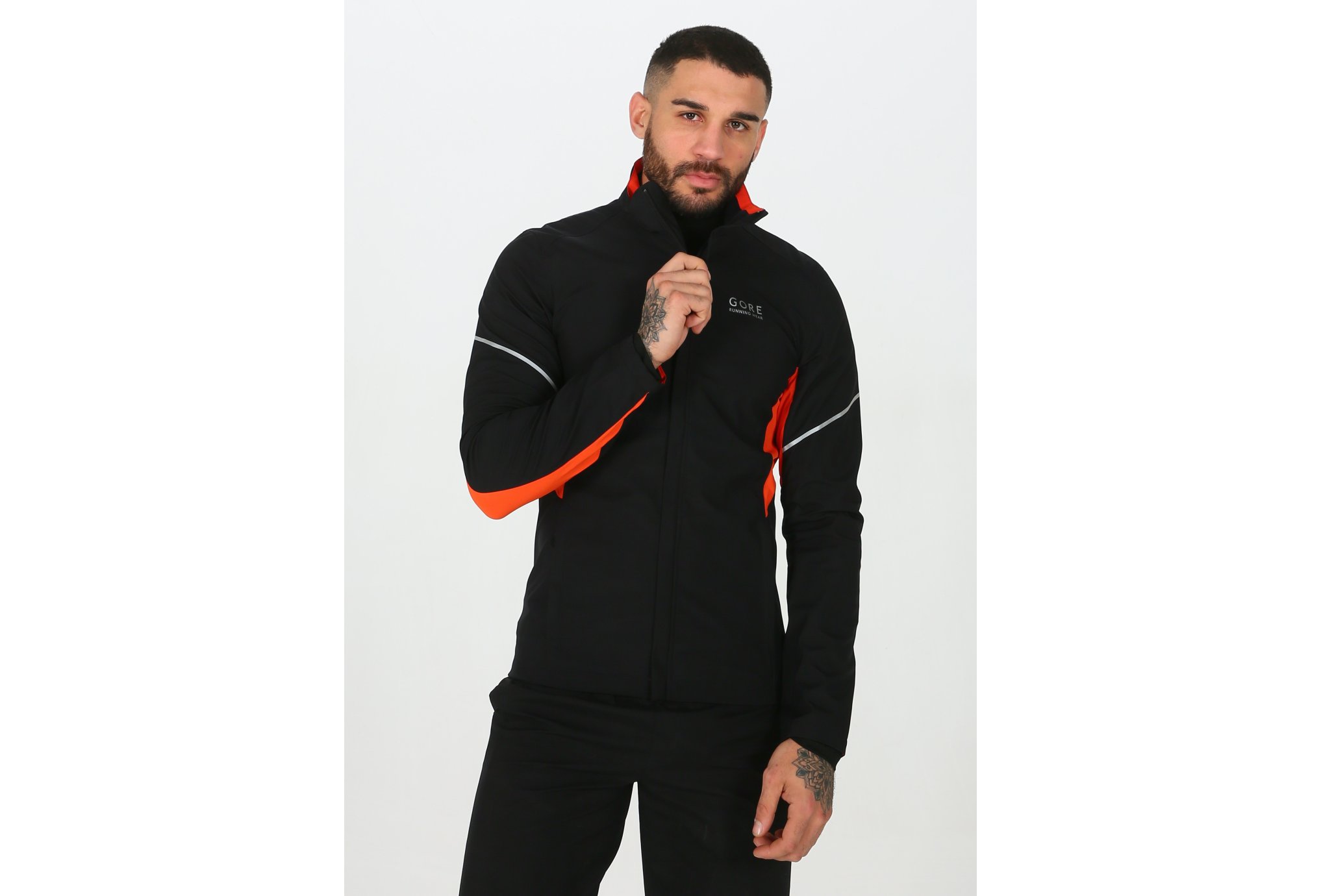 Gore Wear Essential Windstopper AS Partial M vêtement running homme