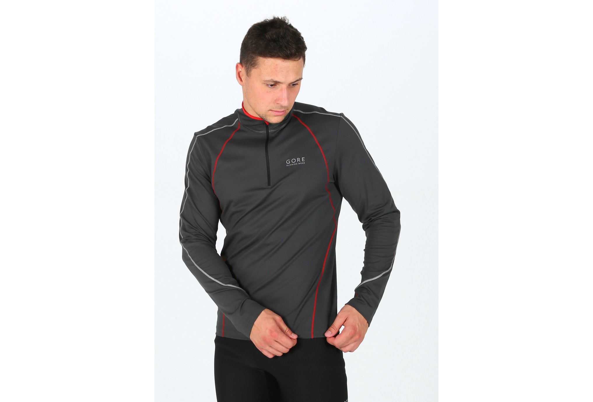 Gore Wear Essential Zip M Diététique Vêtements homme