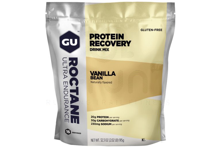 GU Boisson Roctane Protein Recovery Drink Mix - Vanille