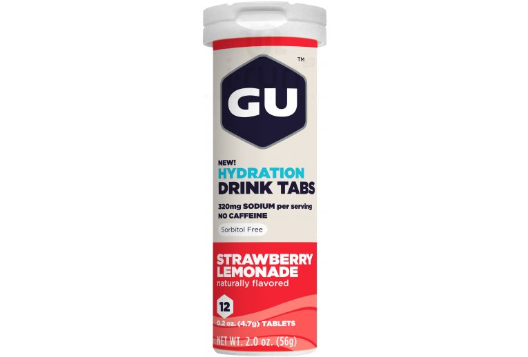 GU Tabletas Hidratantes Drink - Fresa/Limonada