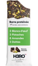 H3RO Barre prot�in�e Chocolat Pistache
