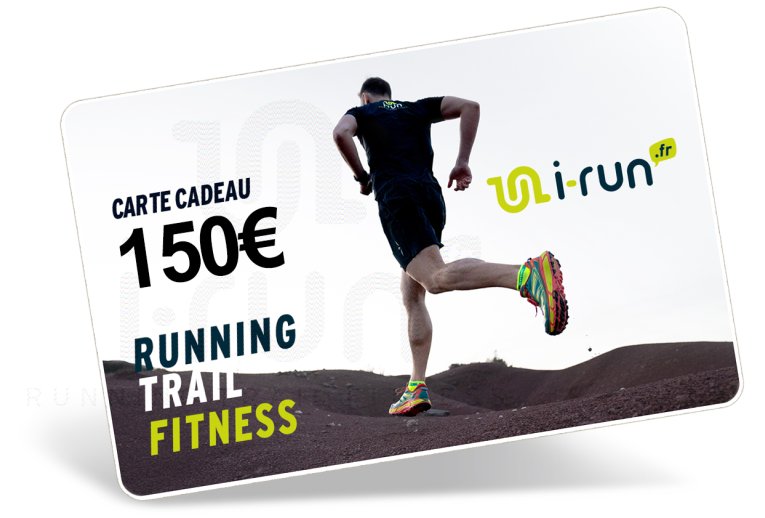 i-run.fr Carte Cadeau 150 Herren