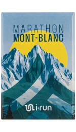 i-run.fr Magnet Marathon Mont-Blanc