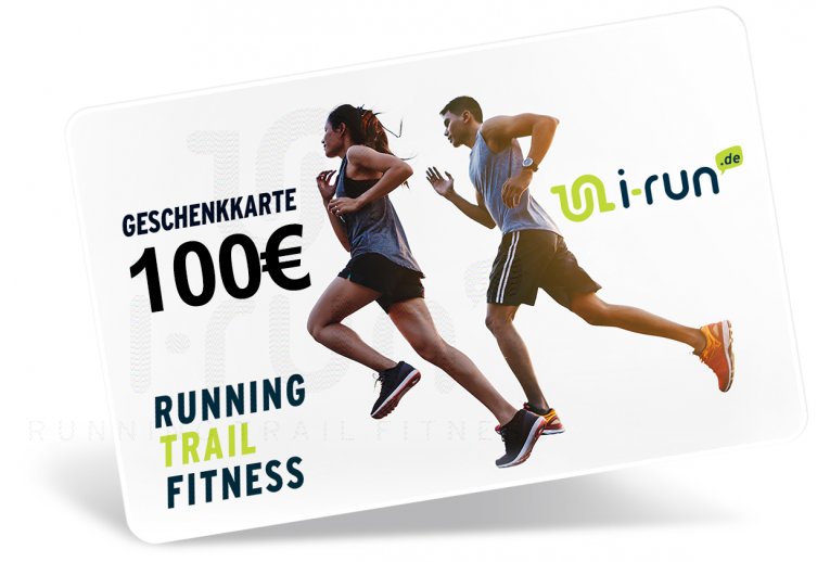 i-run.de Geschenkkarte 100 Euro