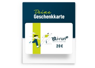 i-run.de Geschenkkarte 20 Euro