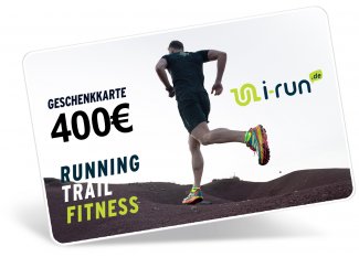 i-run.de Geschenkkarte 400 Euro für Herren