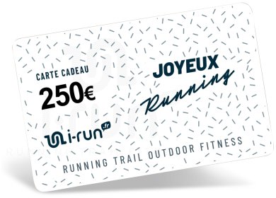 i-run.fr Carte Cadeau 250 Spéciale Noël