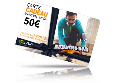 i-run.fr Carte Cadeau 50 Fte des Pres 