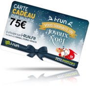 i-run.fr Carte Cadeau 75 Spéciale Noël