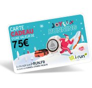 i-run.fr Carte Cadeau 75 Spéciale Noël