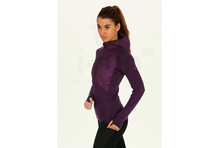 Icebreaker Camiseta manga larga Ellipse LS Half Zip Hood