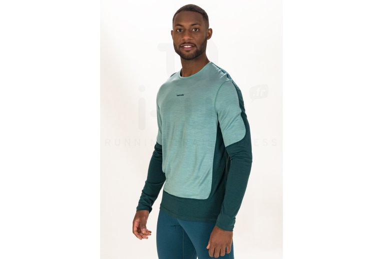 Icebreaker Mrinos 125 ZoneKnit Energy Wind Herren