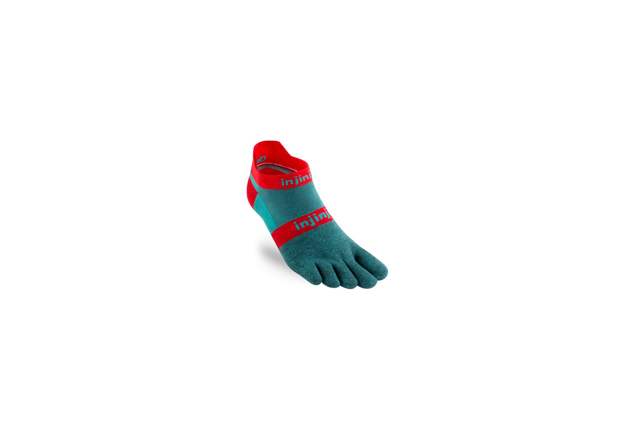 Injinji Run Original Weight No-Show Coolmax Chaussettes