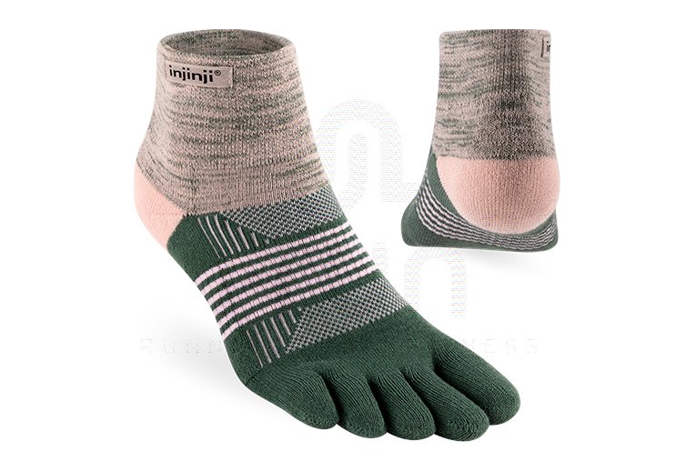 Injinji Trail Midweight Mini-Crew Coolmax Damen