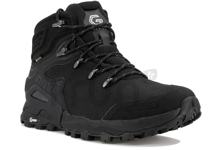 Inov-8 Zapatillas Trekking Mujer - Roclite Pro G 400 GTX V2 Wide -  navy/negro/azul