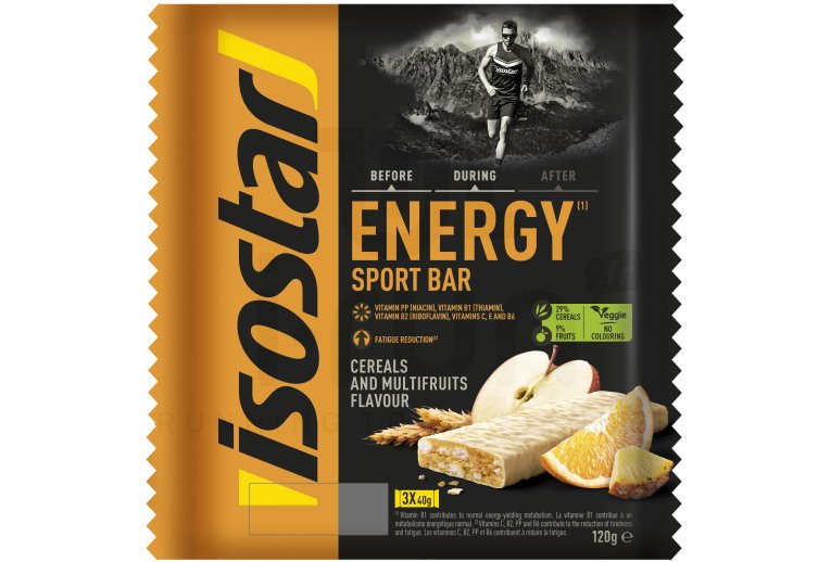 Isostar Barritas energticas High Energy - Multifrutas