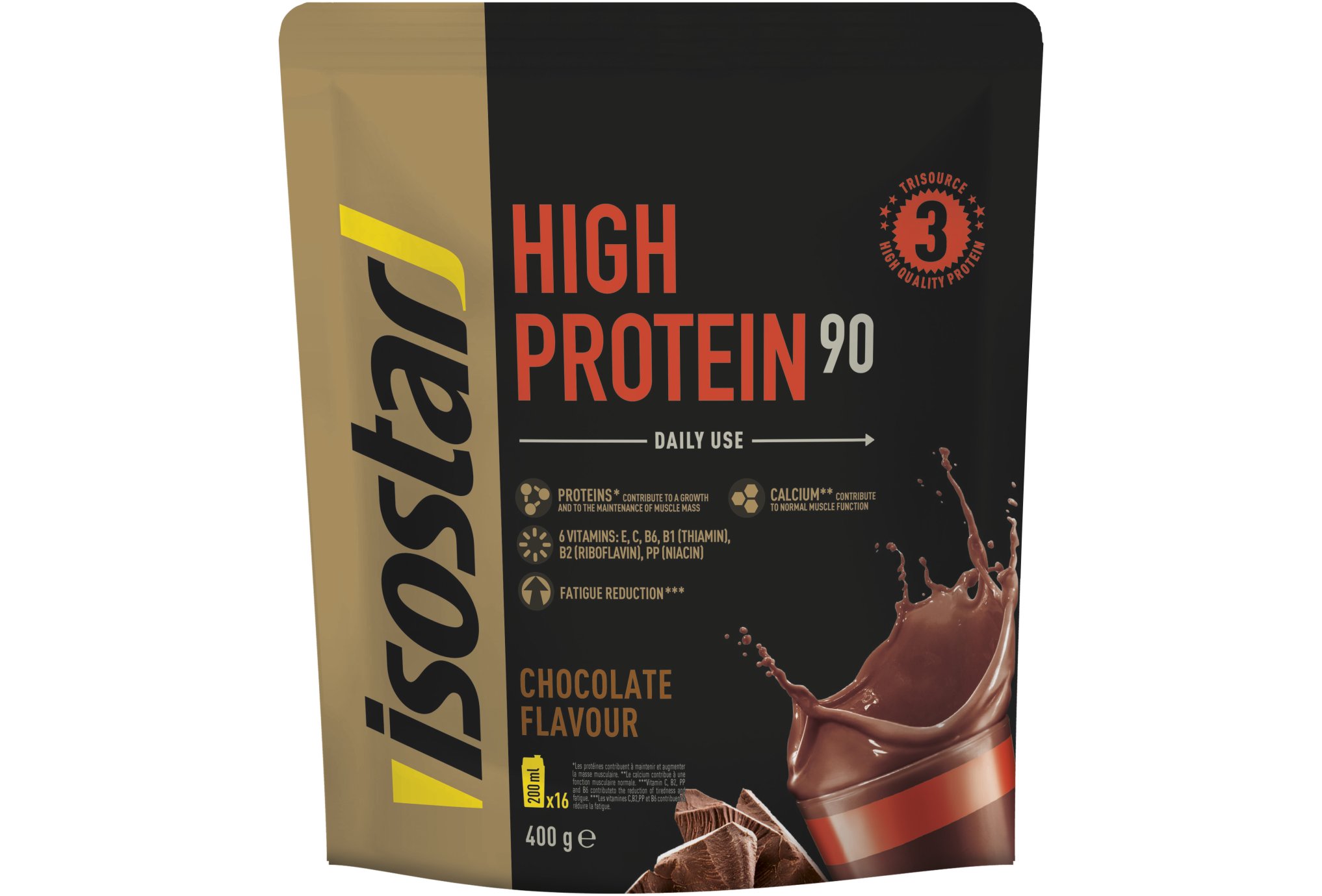 Isostar High Protein 90 - Chocolat Diététique Protéines / récupération