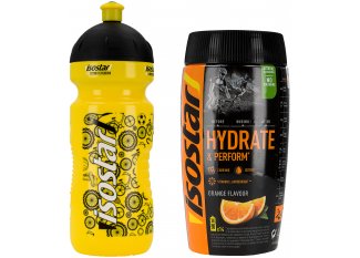 Isostar Hydrate & Perform - Orange + 1 gourde offerte