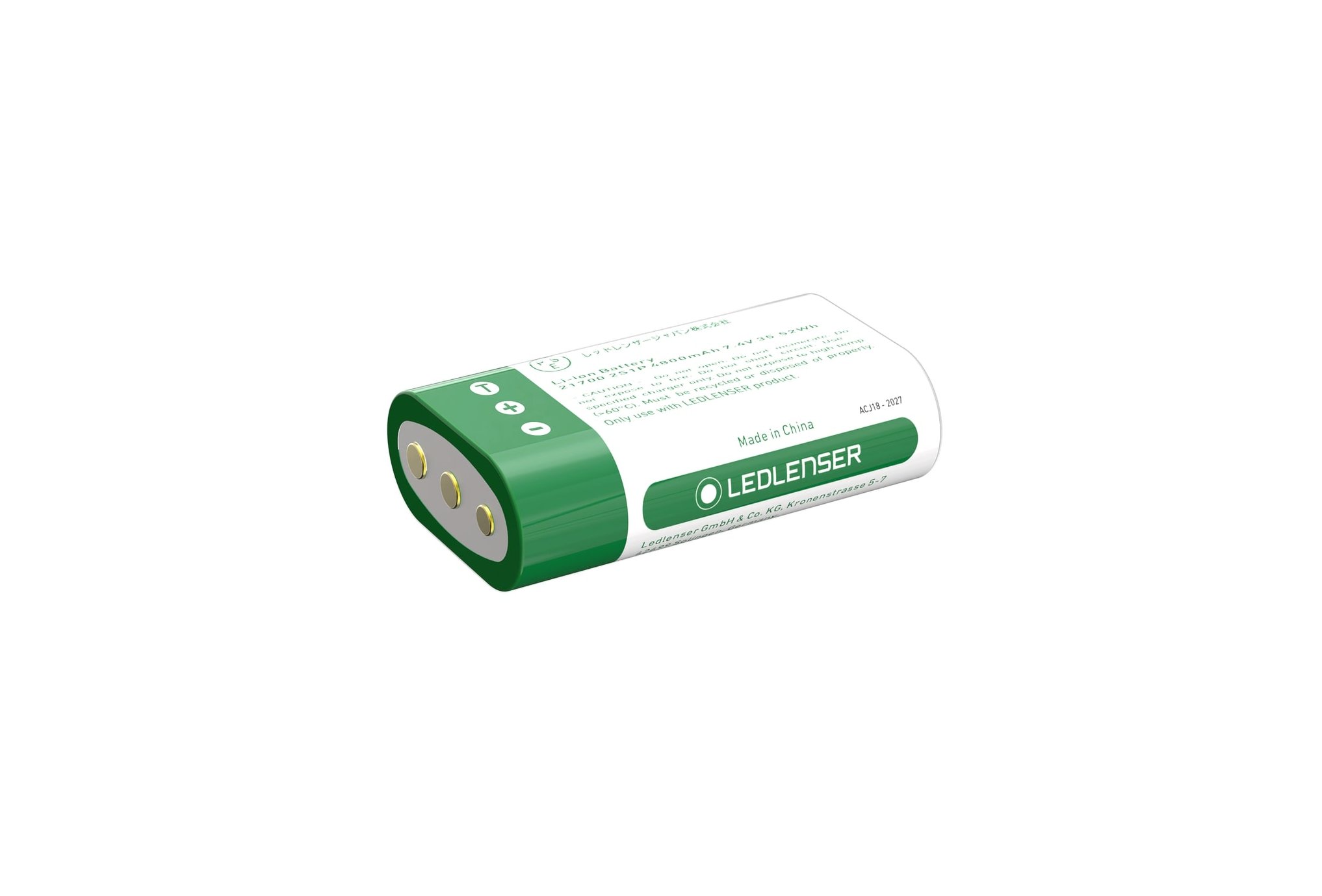 Ledlenser Batterie Li-ion - H15R Core/Work et H19R Core/Signature Lampe frontale / éclairage