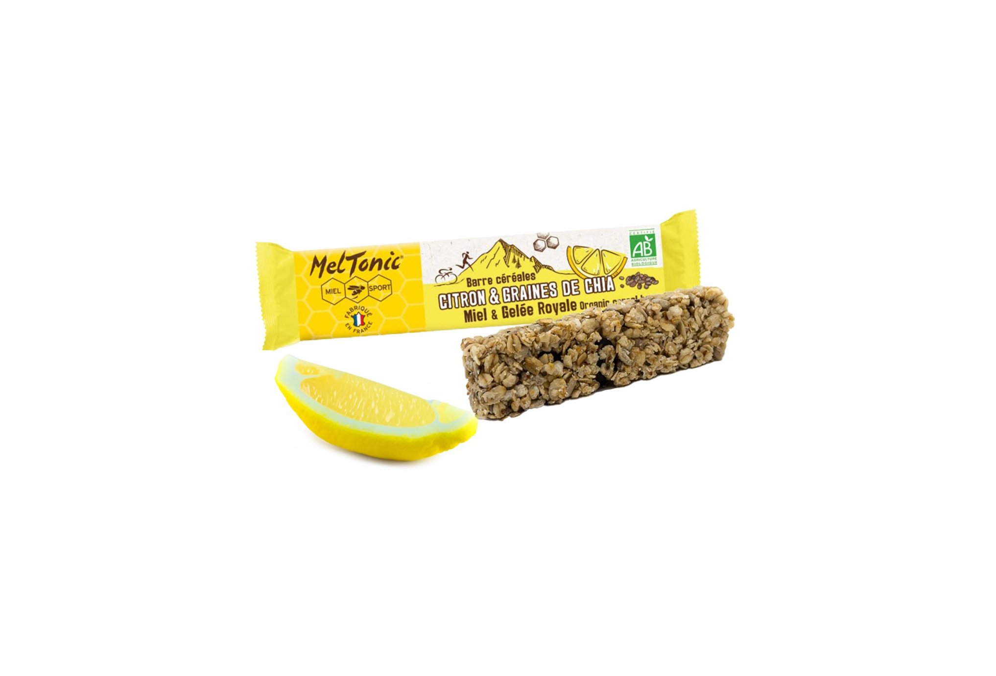 MelTonic Barre C?r?ales Bio - Citron Et Chia | Diet And Nutrition Bars ...