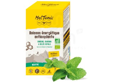 MelTonic tui 6 sachets Boisson Energtique Antioxydante Bio - Menthe 