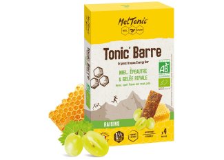 MelTonic Étui Tonic'Barre Bio -  Raisins et Miel