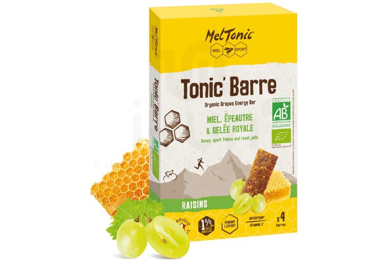 MelTonic �tui Tonic'Barre Bio -  Raisins et Miel