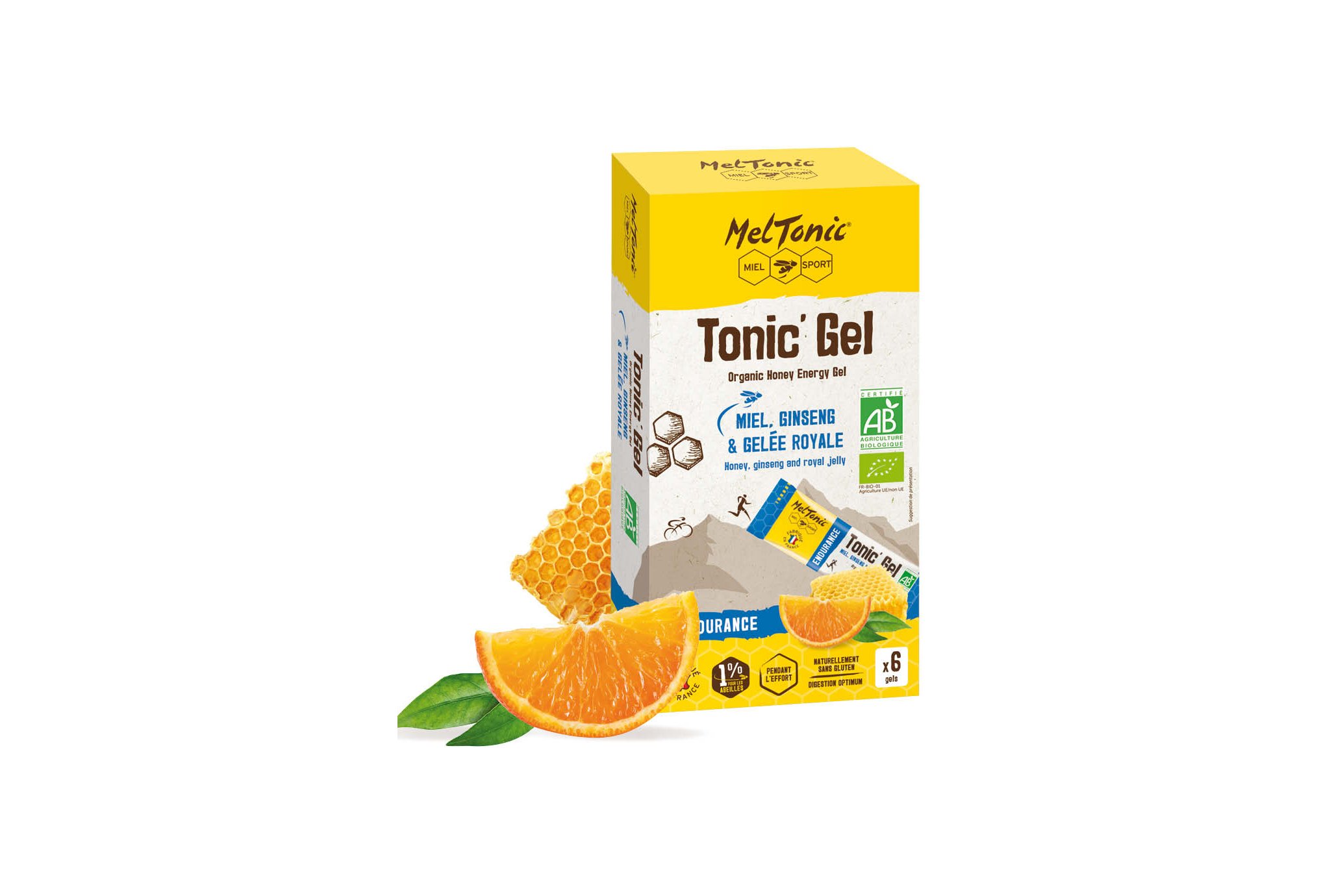 MelTonic Etui Tonic'Gel Endurance Bio - 6 gels Diététique Gels