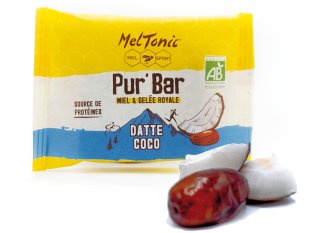 MelTonic Pur Bar Bio - Datte coco miel et gelée royale