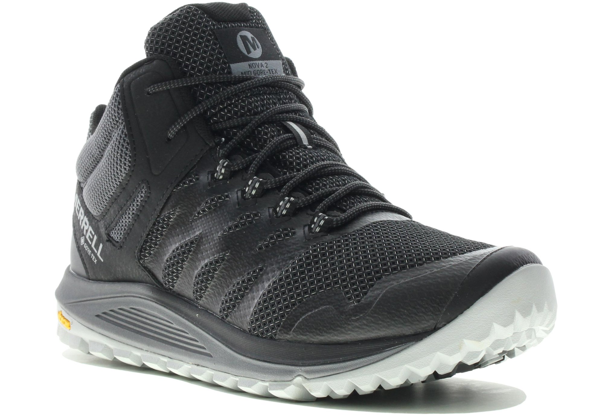 merrell men's nova 2 mid gtx walking shoe