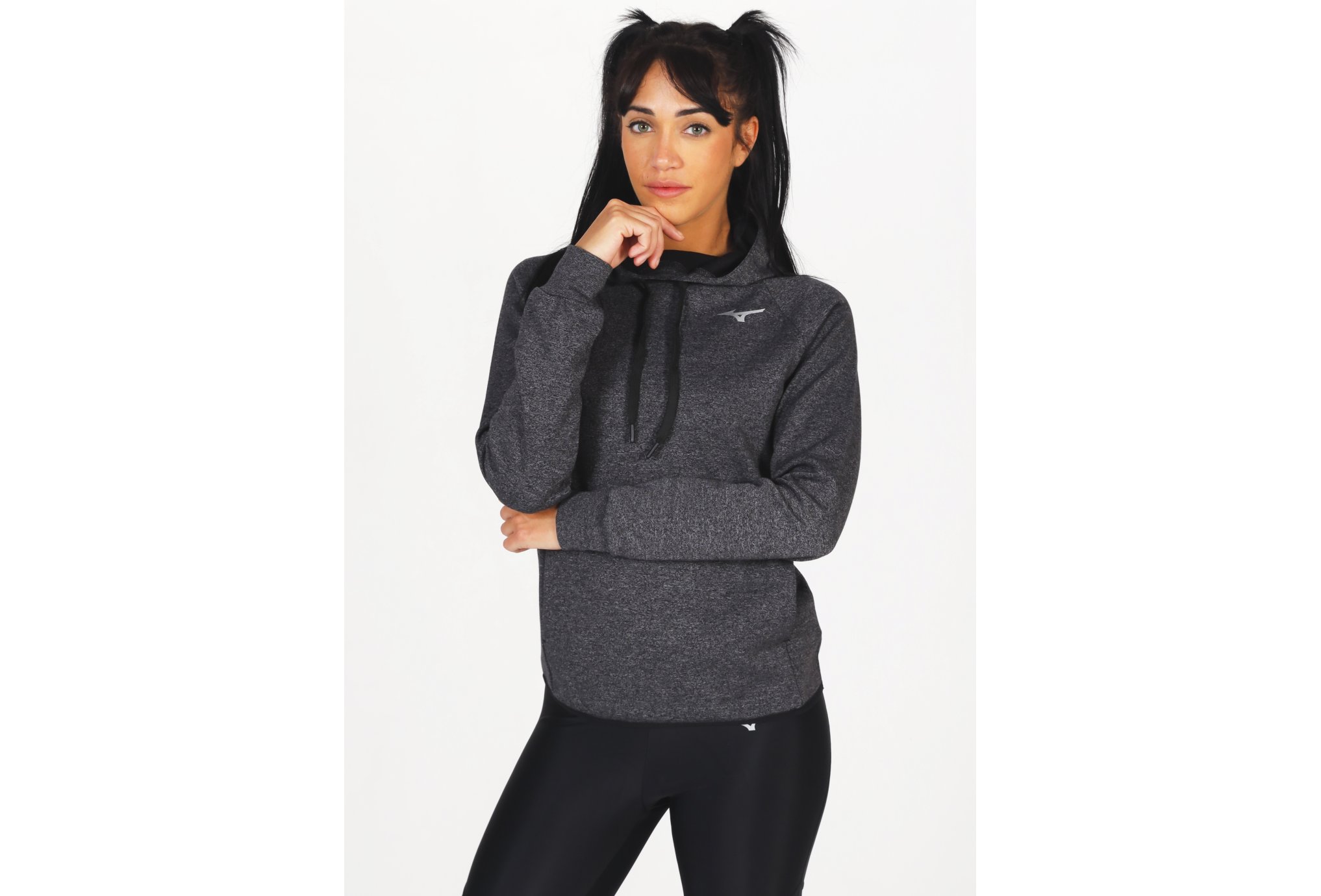 Mizuno Athletic Hoody W vêtement running femme