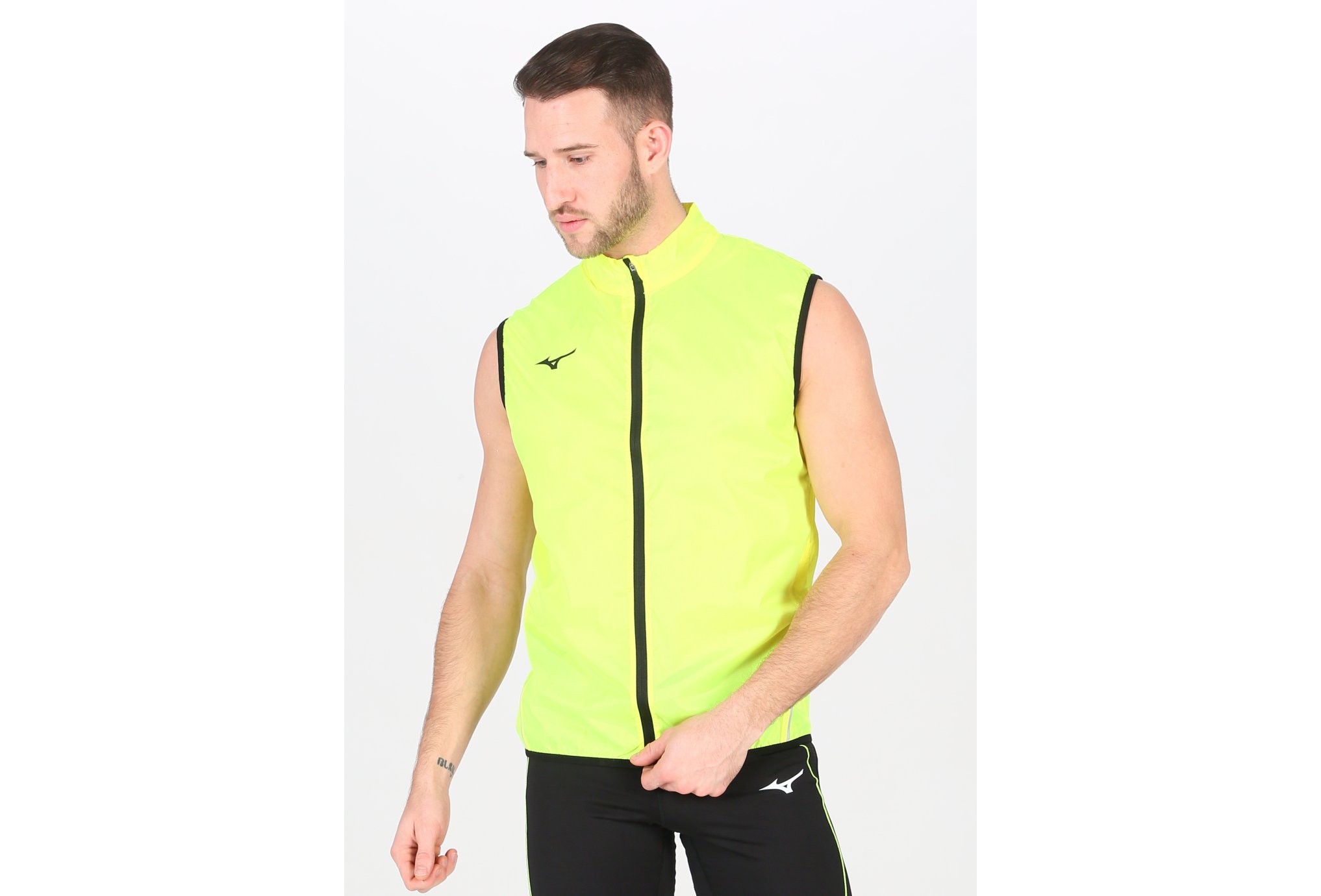 Mizuno Authentic Rain M vêtement running homme