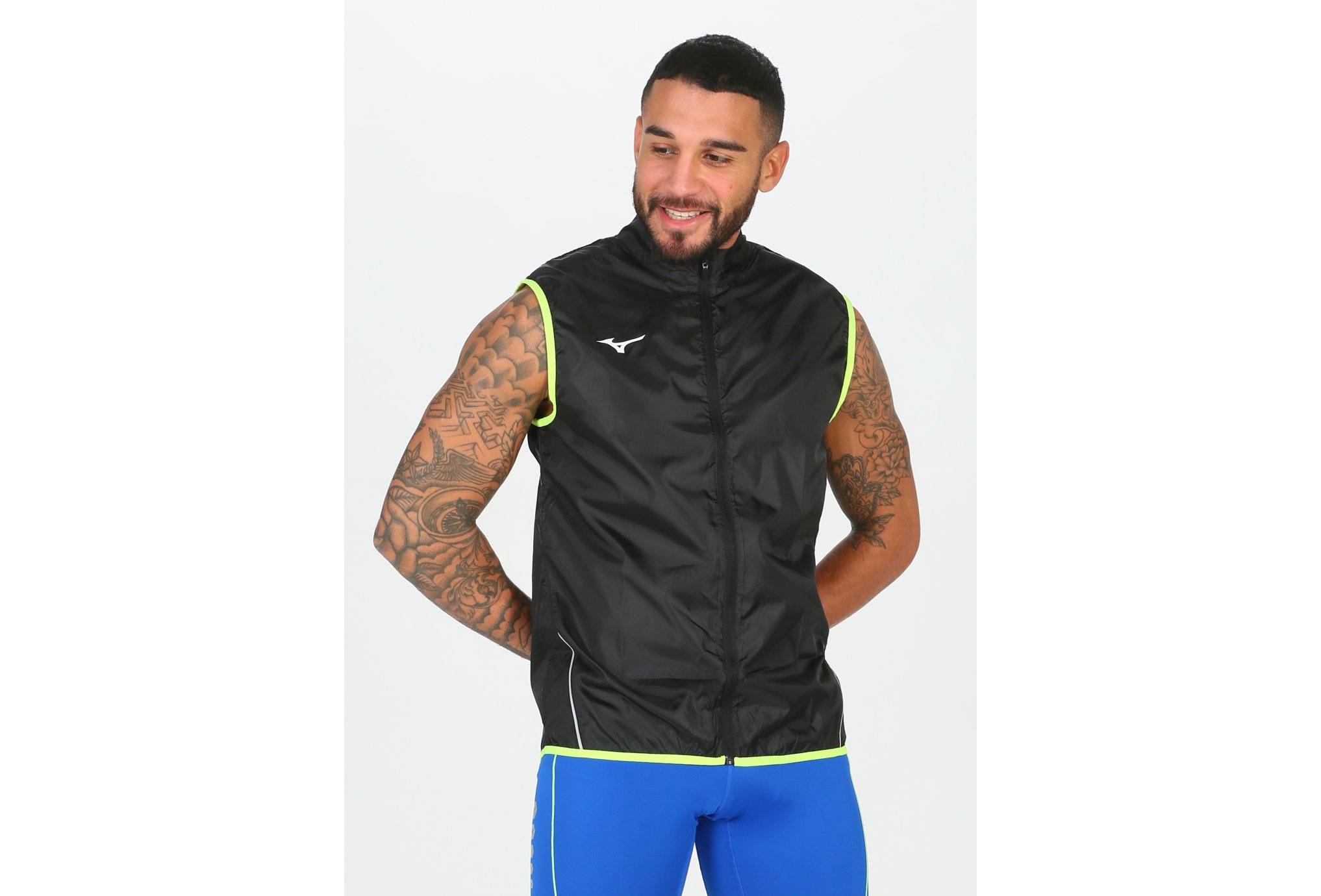 Mizuno Authentic Rain M vêtement running homme