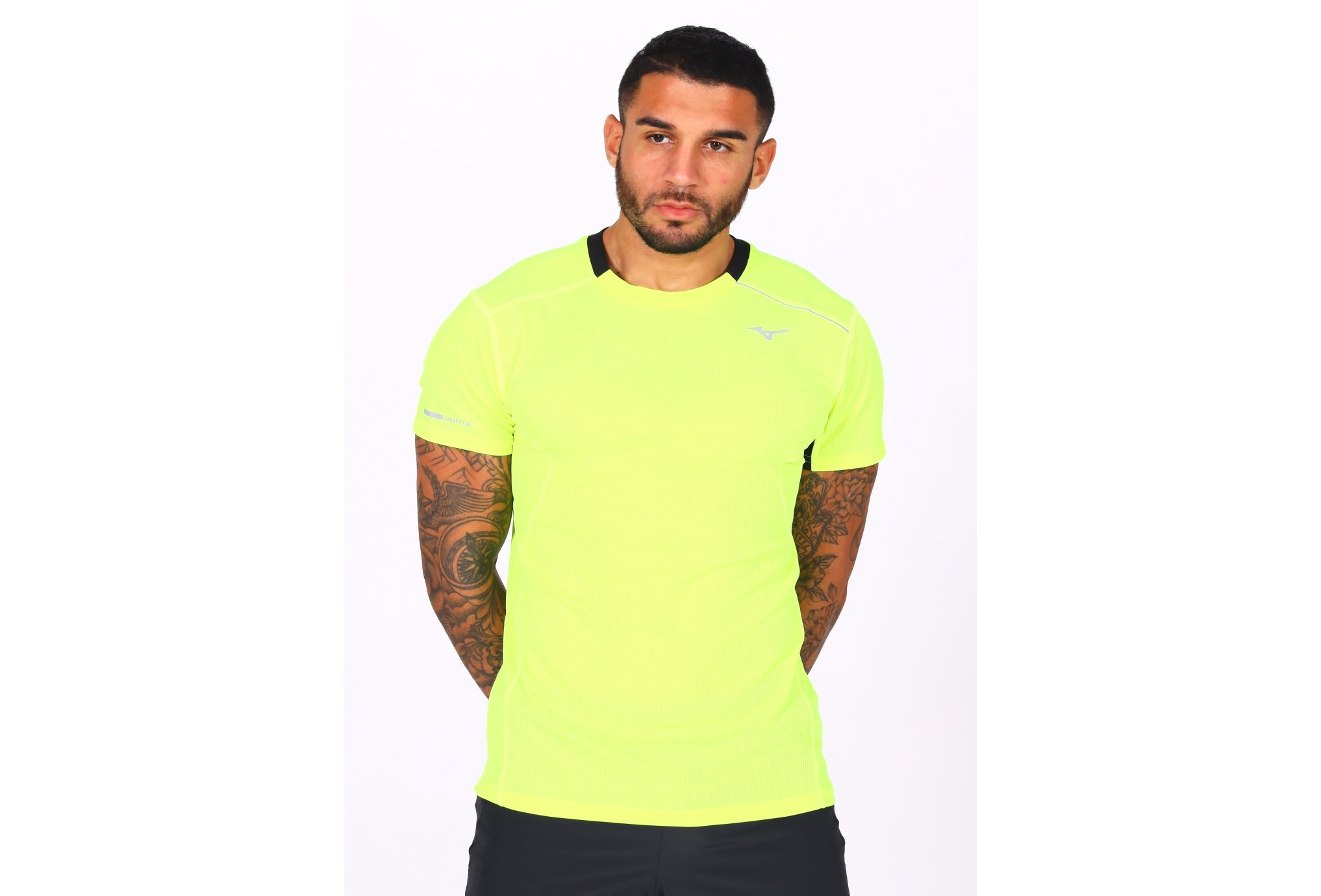 Mizuno Dry AeroFlow M Diététique Vêtements homme