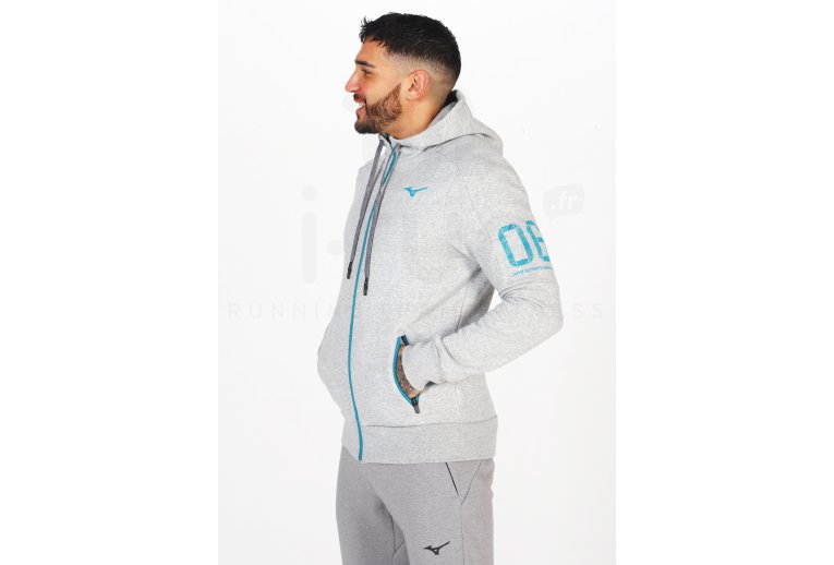 Mizuno chaqueta Heritage Zip Hoody