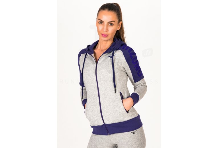 Mizuno chaqueta Heritage Zip Hoody