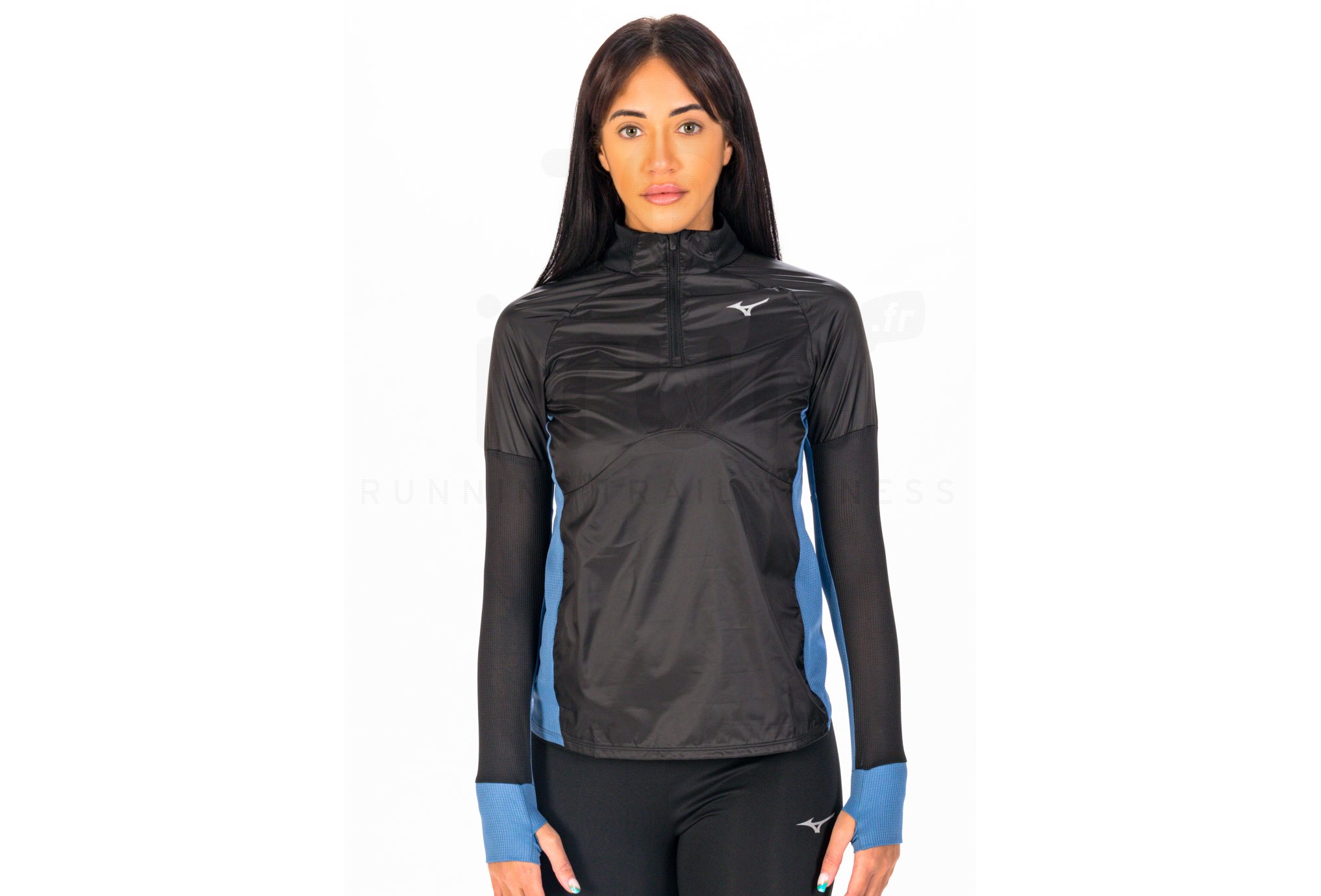 Pantalones Cortos Chaqueta Mizuno Aero Negro, Mujer, Técnica Y