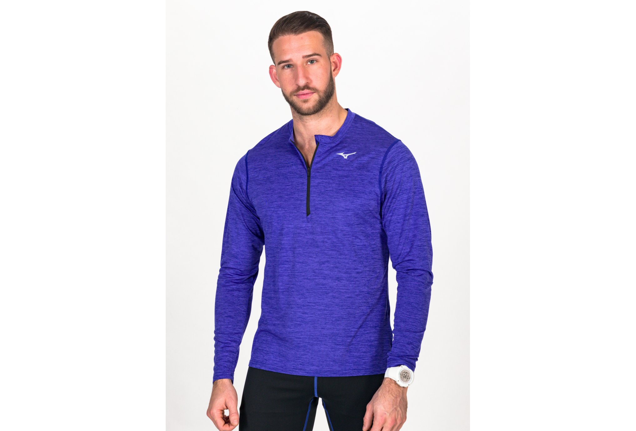 Mizuno Impulse Core 1/2 Zip M vêtement running homme