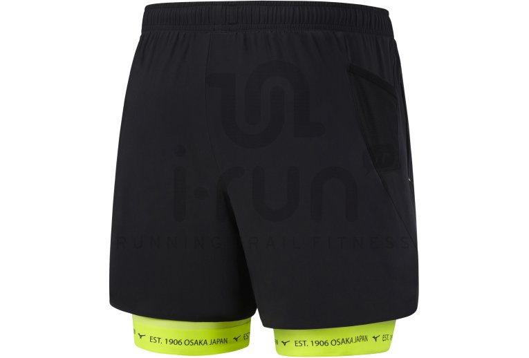 Mizuno Pantal�n corto Mujin Square 2 en 1