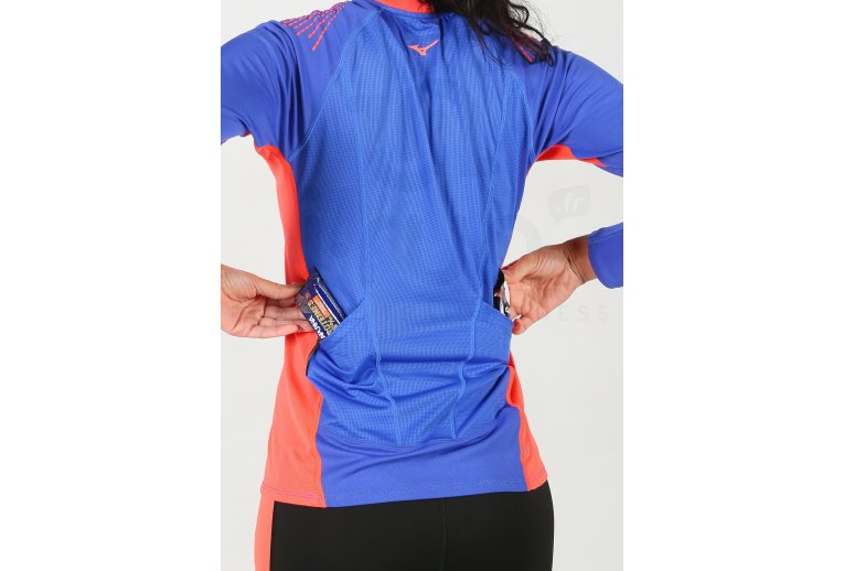 Mizuno Camiseta manga larga Mujin con cremallera