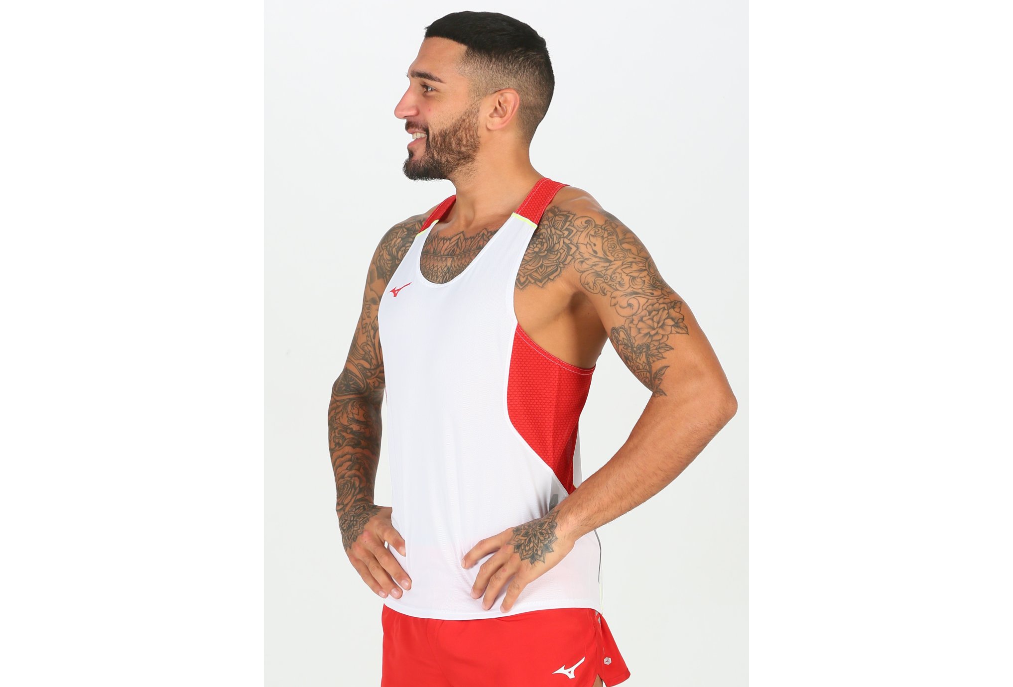 Mizuno Premium Singlet M vêtement running homme