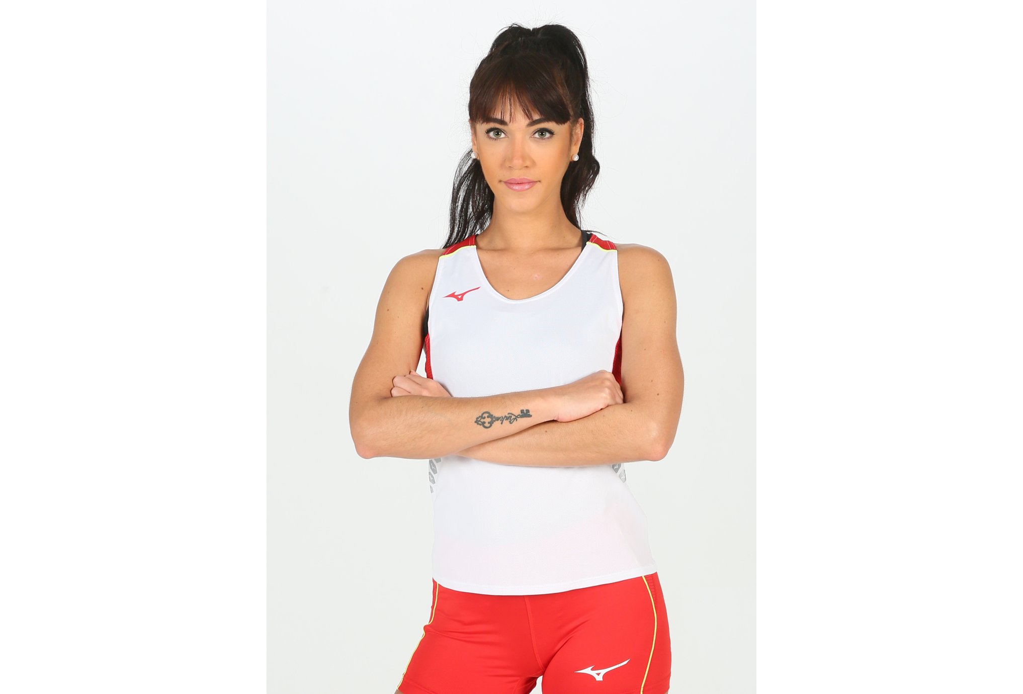 Mizuno Premium Singlet W vêtement running femme