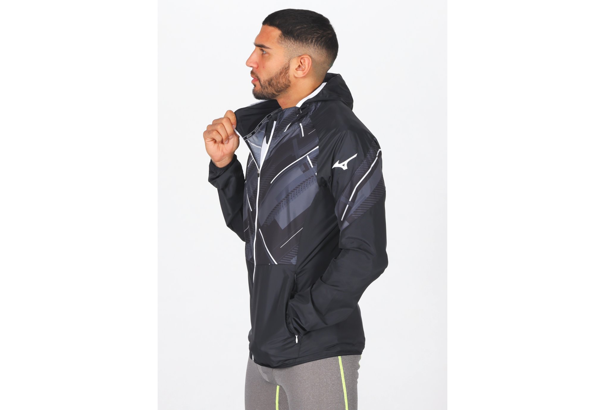 Mizuno Printed M vêtement running homme
