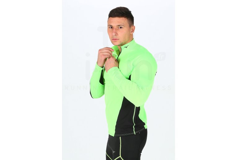 Mizuno Camiseta Breath Thermo Virtual Body G1 media cremallera