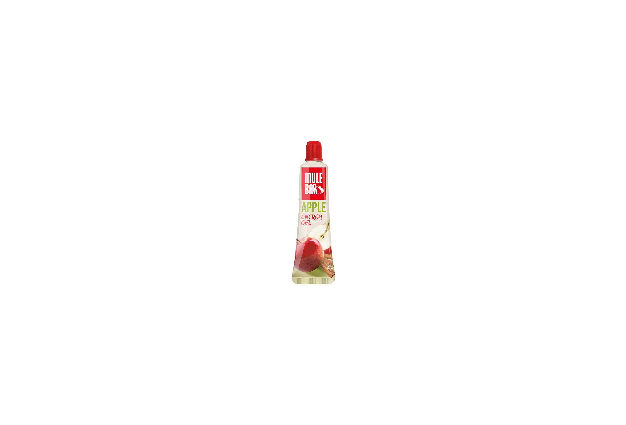 Mulebar Gel Energy Apple Strudel Vegan - Pomme/Cannelle Diététique Gels