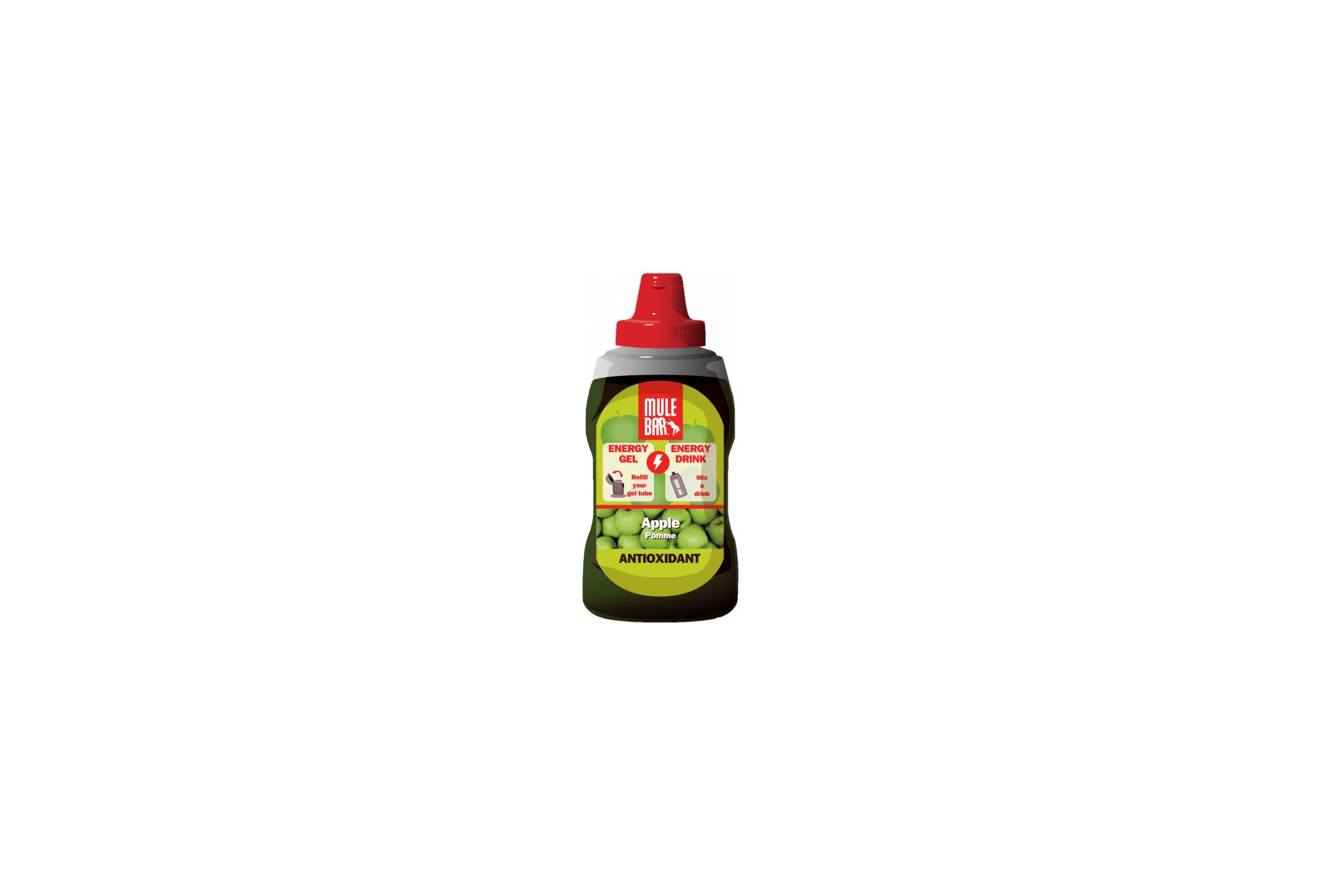 Mulebar Recharge Gel Pomme Cannelle Diététique Gels