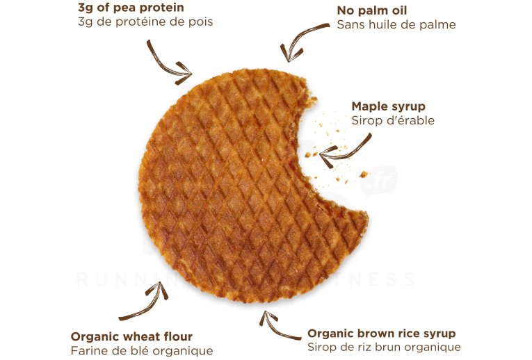 Naak Gaufre énergétique Ultra Energy - sirop d'érable